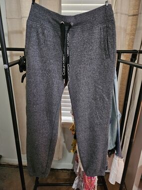 Calvin Klein Men's Dark Heather Gray Jogger Sweatpants